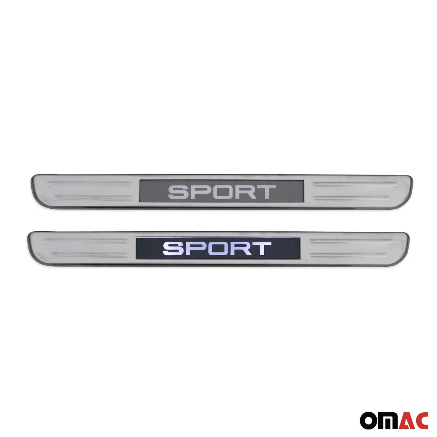 Einstiegsleisten Türschweller Chrom Led Edelstahl Lackschutz Sport 4 tlg