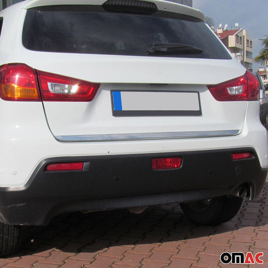 Bandă decorativă portbagaj, bandă decorativă spate pentru Mitsubishi ASX 2010-2025, partea inferioară din oțel inoxidabil cromat