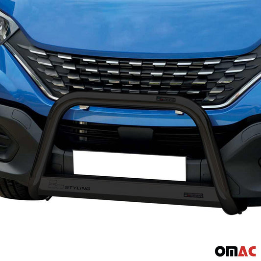 Bară de protecție/buton față pentru Iveco Daily 2019-2025, ø63mm, oțel, negru, protecție