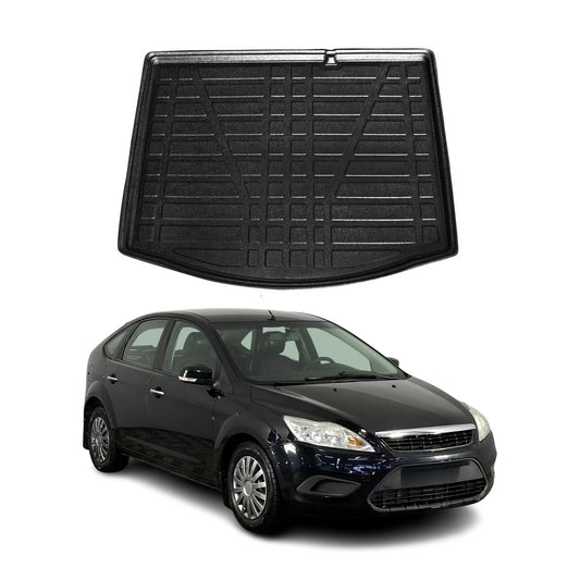 Kofferraumwanne Laderaumwanne für Ford Focus mk2 2004-2011 5tür mit Ersatzrad