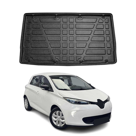 Protecție portbagaj/cargo pentru Renault Zoe 2012-2025, cauciuc TPE, negru