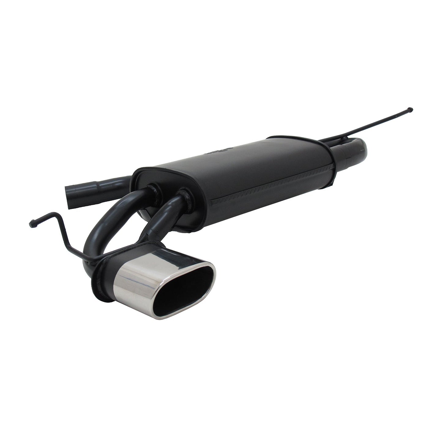 Novus Sportauspuff für VW Golf 5 / VW Golf 6 135x75mm Endschalldämpfer mit ABE