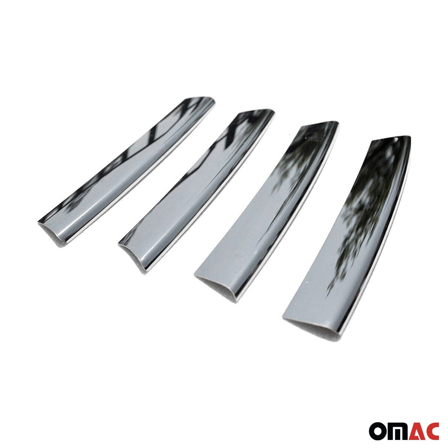 Benzi grilă radiator pentru VW Golf 1997-2003, oțel inoxidabil, argintiu, 4 bucăți