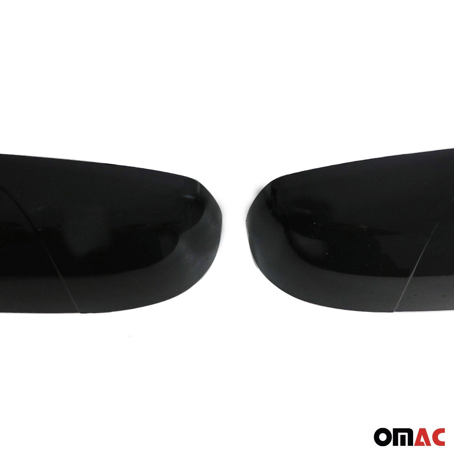 Spiegelkappen für Ford Focus C-MAX Focus mk2 Mondeo mk3 ABS Schwarz Glanz