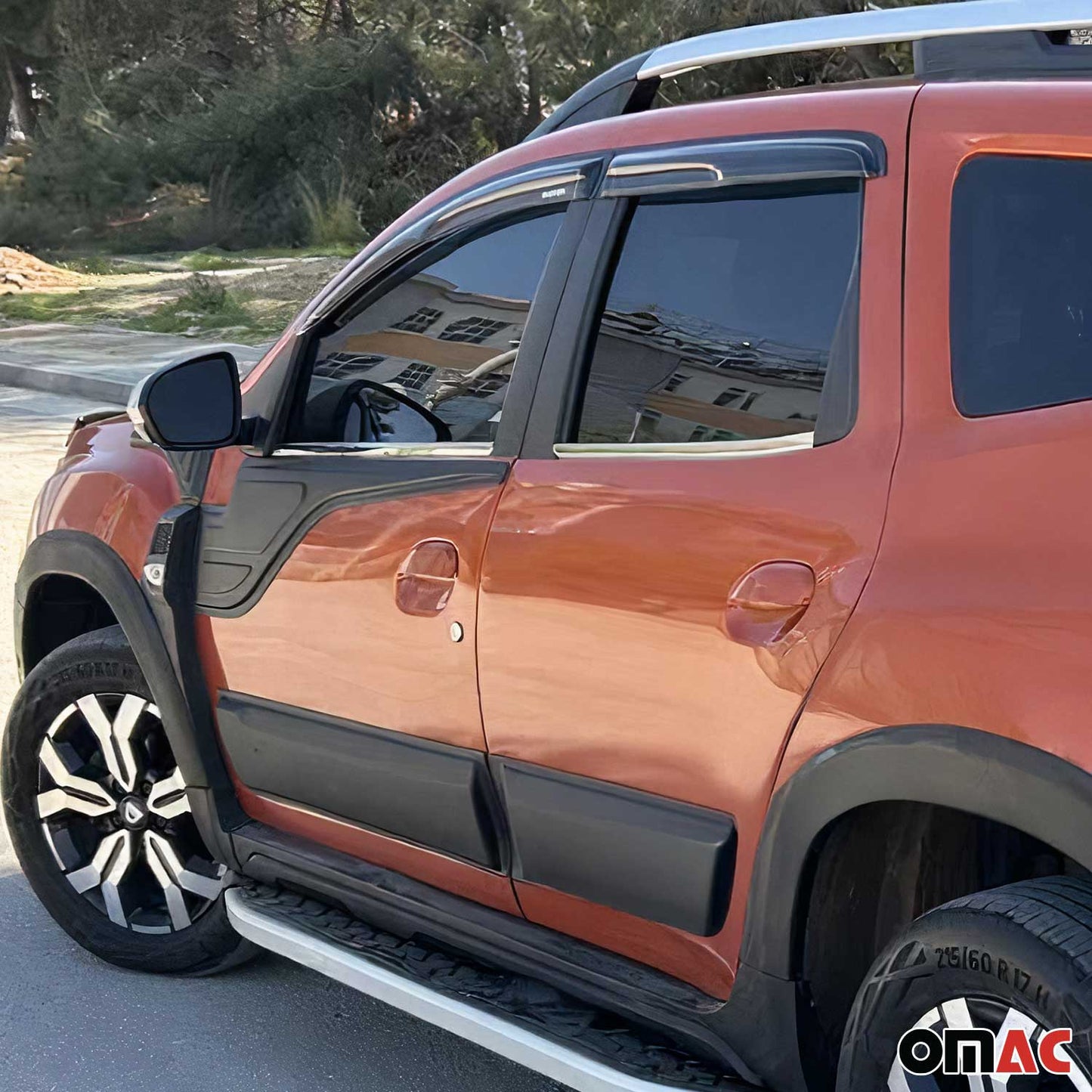 Fensterleisten Zierleisten für Dacia Duster 2018-2021 Edelstahl Chrom 4tlg