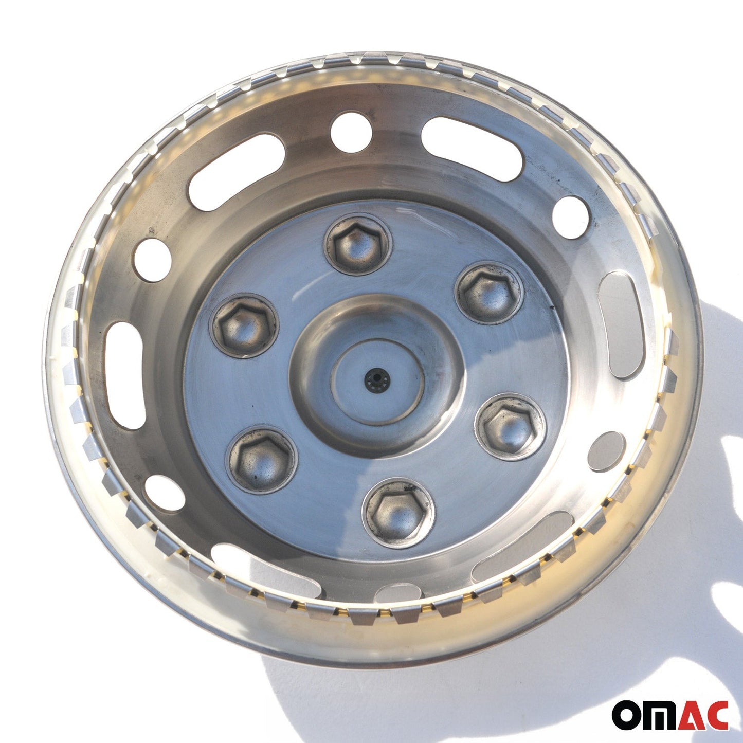 4x Radkappen Radzierblenden Radblenden 16" für Ford Stahl Silber