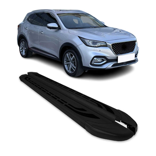 Praguri laterale MG EHS 2019-2025, aluminiu, negru