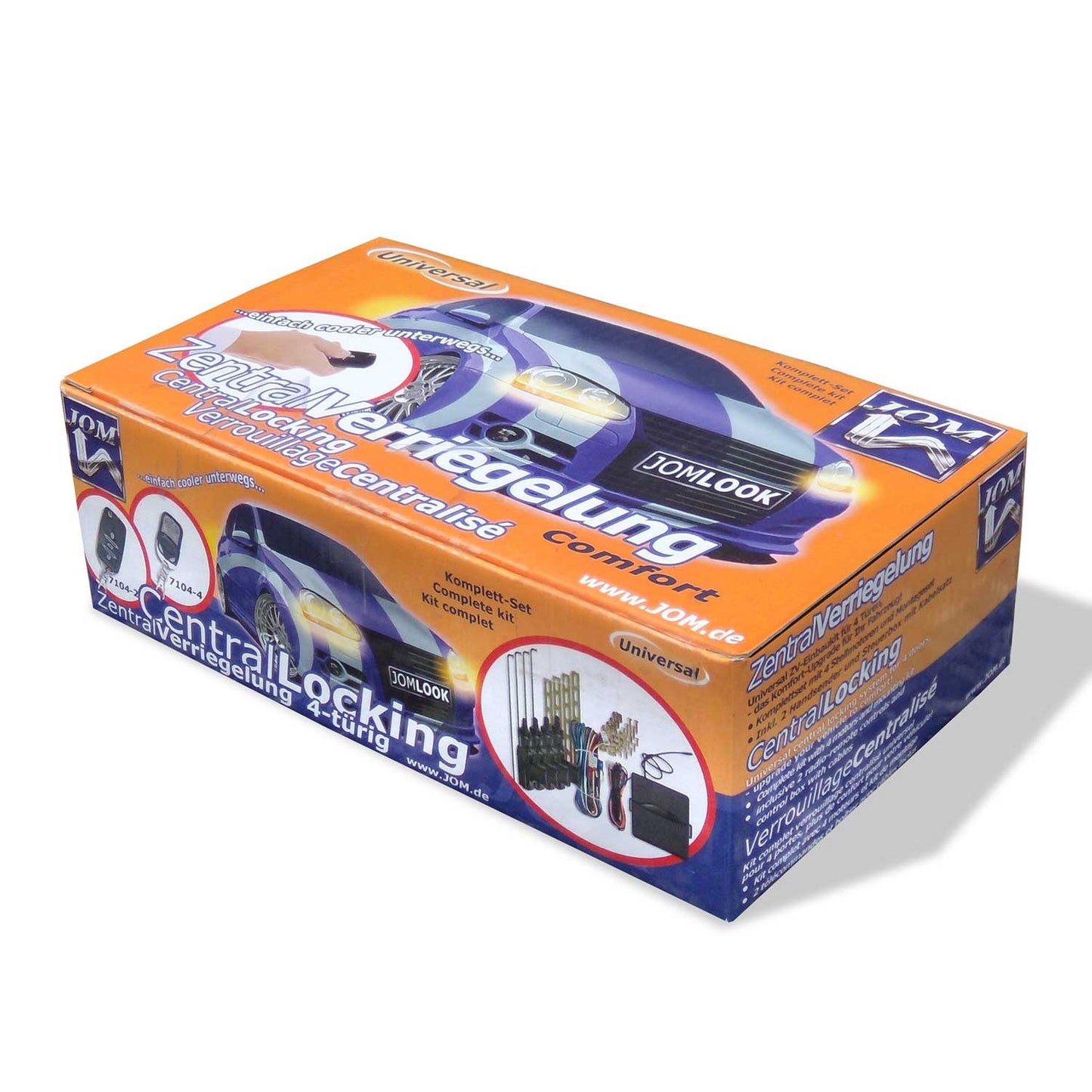 JOM Universelle Funkfernbedienung Zentralverriegelung 4türig Funkfernbedienung