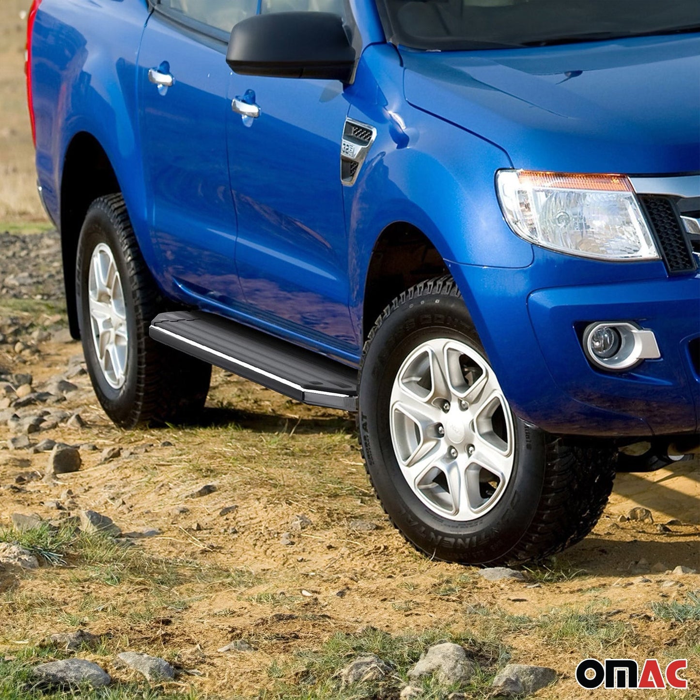 Trittbretter Seitenschweller für Ford Ranger 2012-2022 ABE Alu