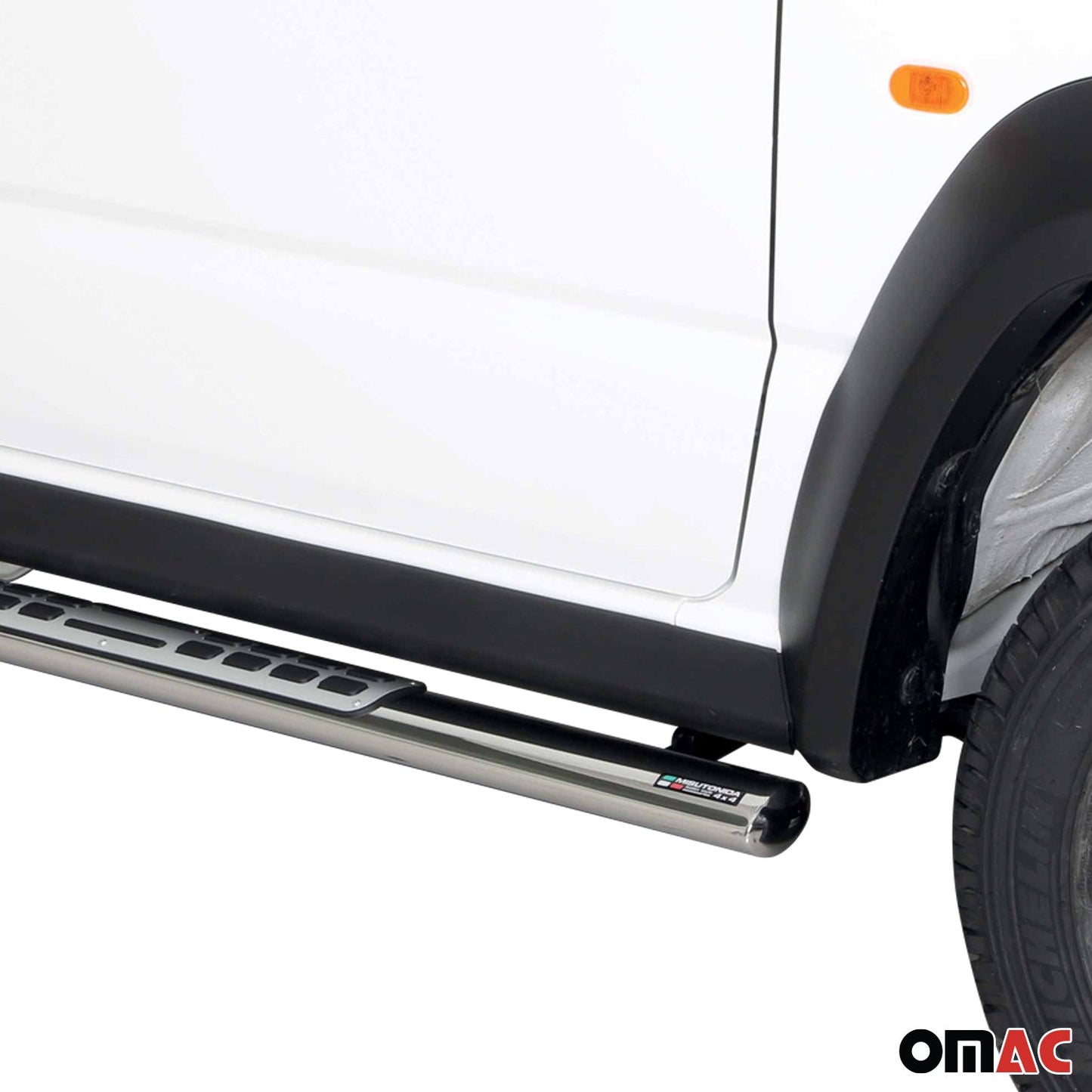 Praguri/praguri laterale din oțel inoxidabil pentru Suzuki Jimny 2018-2025, argintii