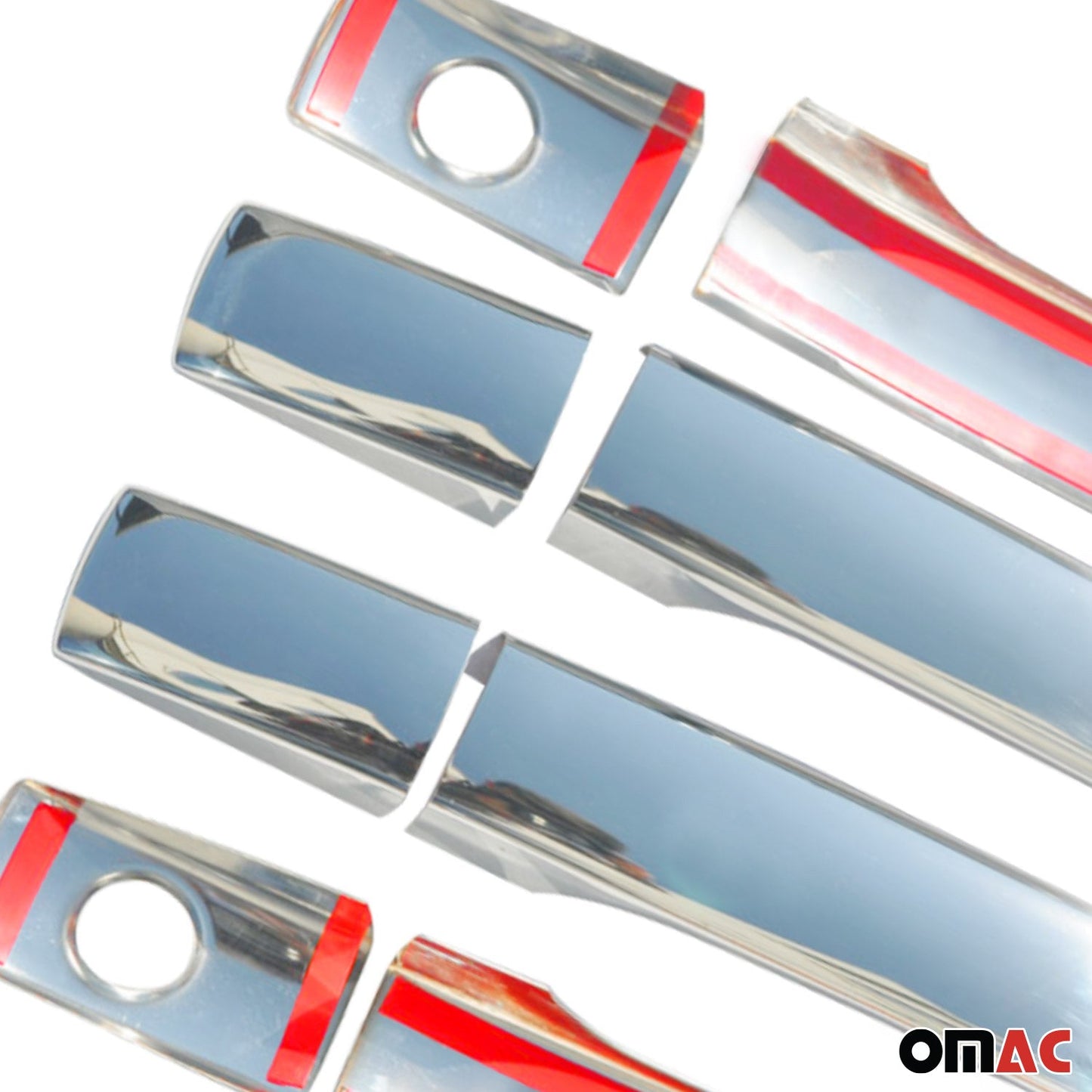 Türgriff Blende Türgriffkappen für Ssangyong Kyron 2007-2014 4 Tür Edelstahl 8x