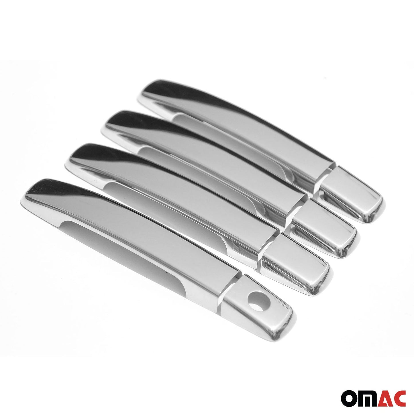 Türgriff Blende Türgriffkappen für Nissan Navara 2010-2015 4-Tür Edelstahl 8x