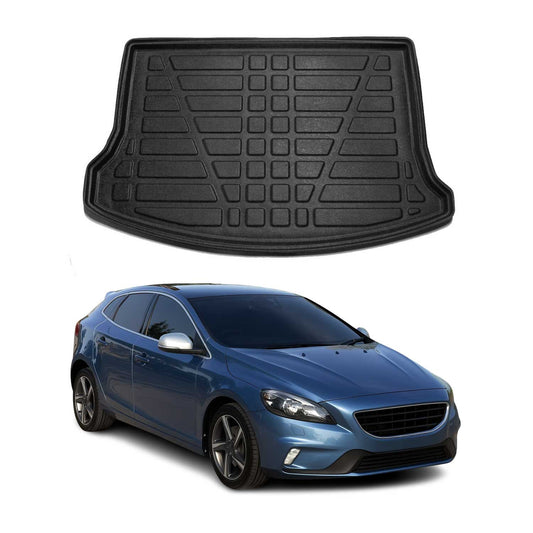 Protecție portbagaj/cargo pentru Volvo V40 2012-2019, cauciuc TPE, negru