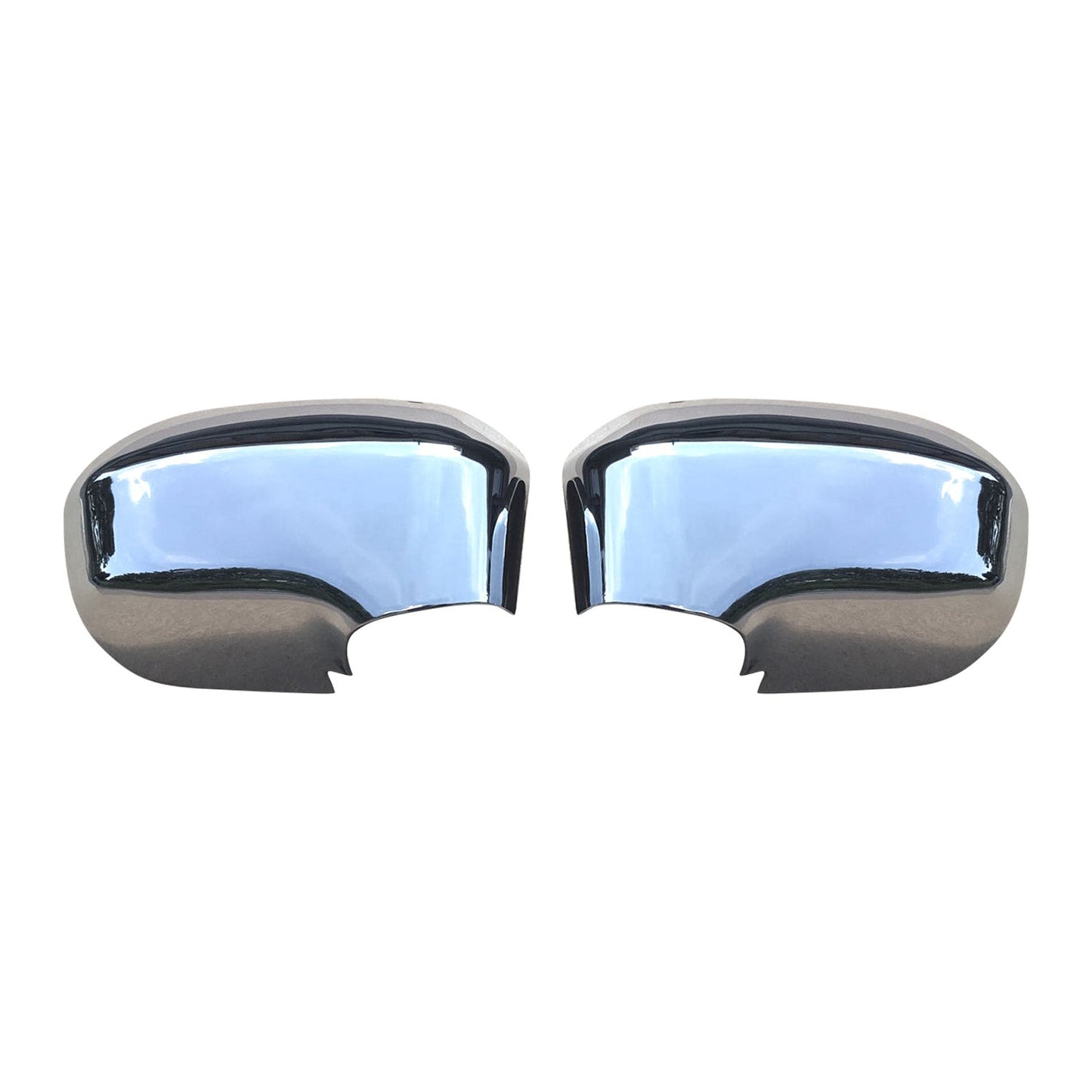 Spiegelkappen Spiegelabdeckung für Honda Civic 2006-2025 Chrom Abs Silber 2 tlg