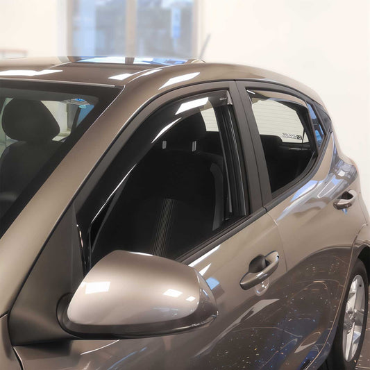 Windabweiser Regenabweiser für Hyundai i10 2020-2025 Dunkel Acryl 4tlg