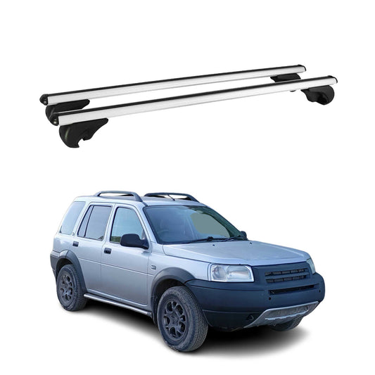 Dachträger Grundtäger für Land Rover Freelander I 1998-2006 75kg Alu Silber 2x