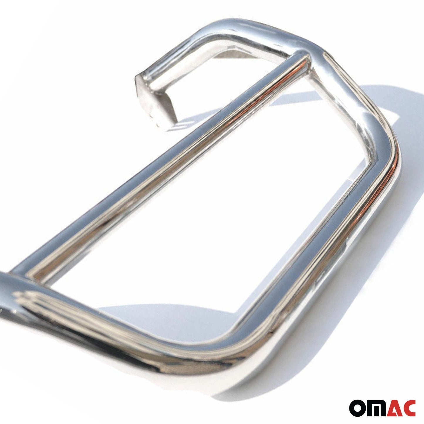 Bară de protecție față pentru Mitsubishi L200 2015-2022, omologată ABE, oțel, argintiu