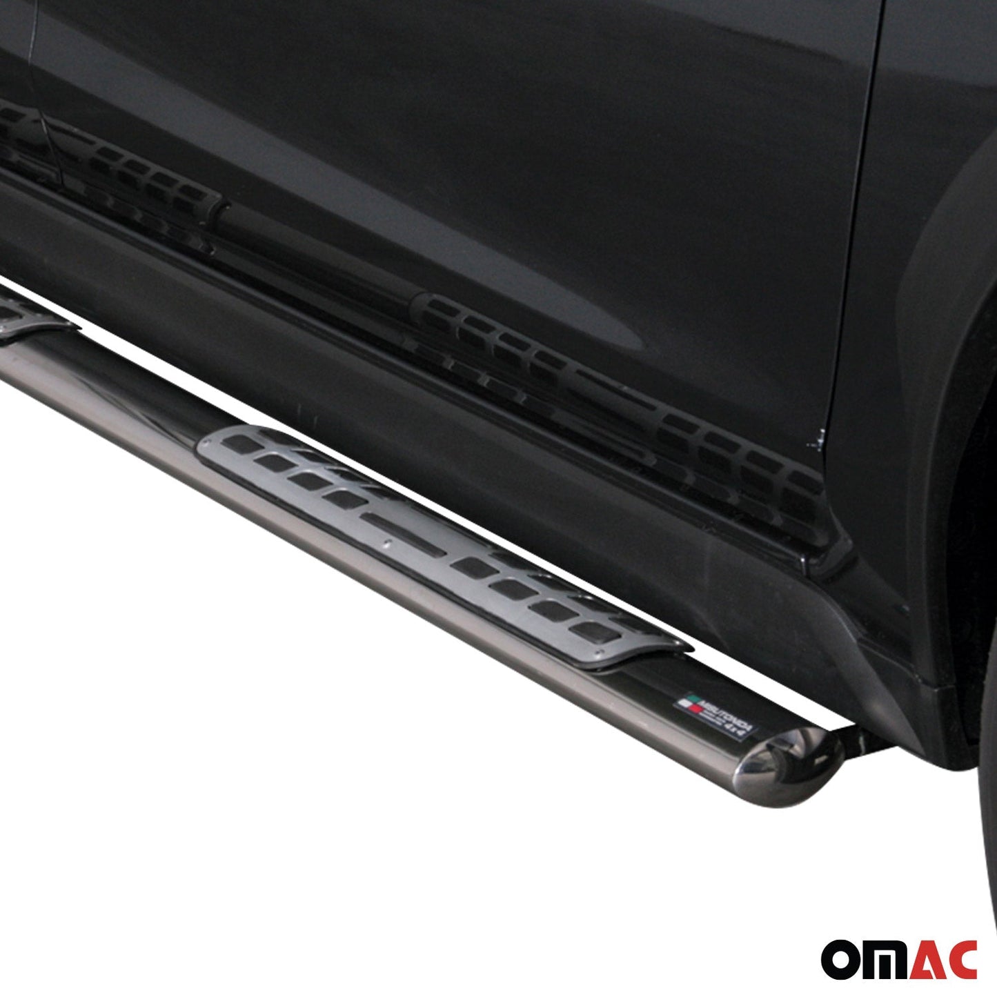 Praguri laterale din oțel inoxidabil, tuburi de prag pentru Subaru XV 2012-2025, argintii