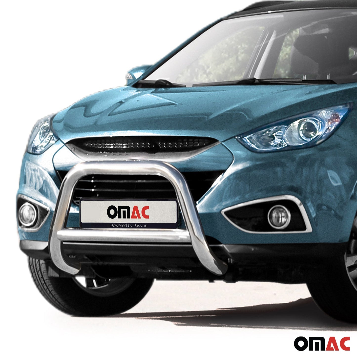 Frontbügel Schutz Frontschutzbügel für Hyundai ix35 2010-2015 Stahl ABE Silber