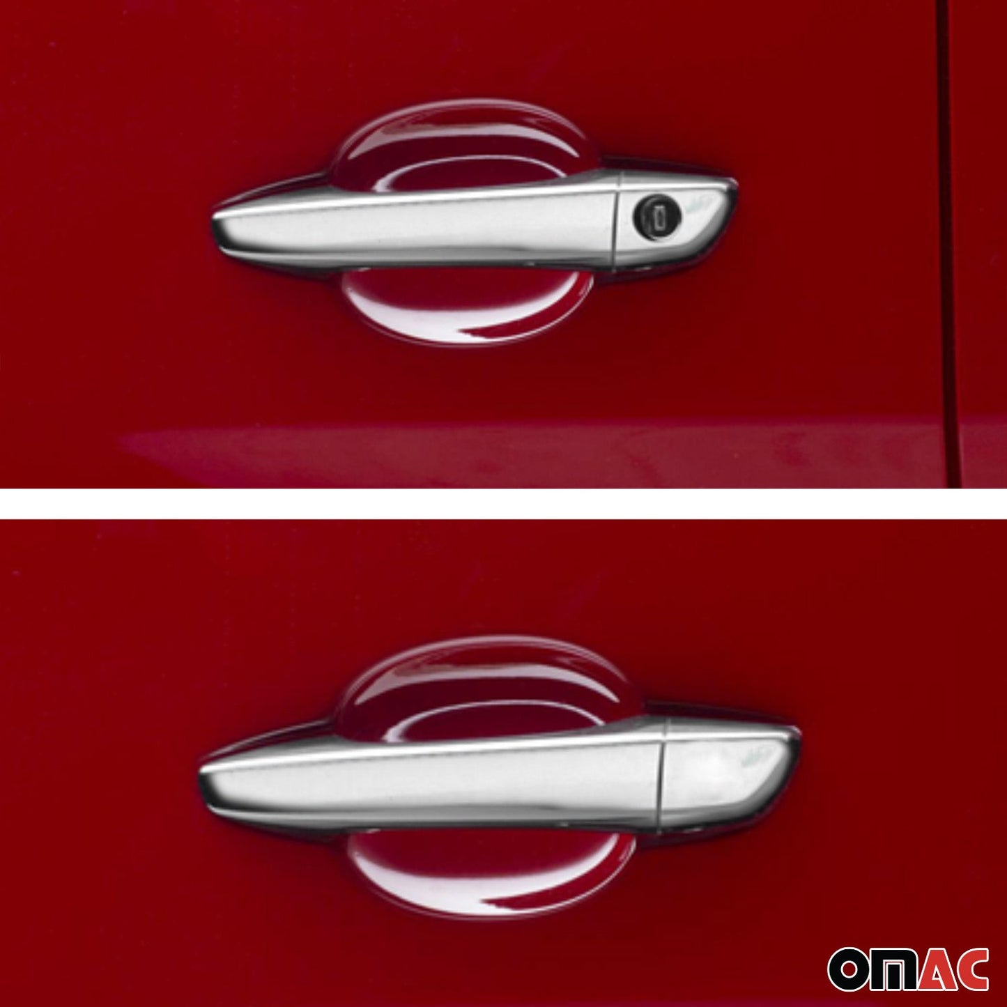 Türgriff Blende Türgriffkappen für Citroen Jumpy 2016-2025 5-Tür Chrom 10x