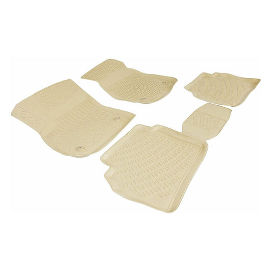 2017-2025 Opel Insignia B Fußmatten Zuschneidbar TPE Beige 4 tlg