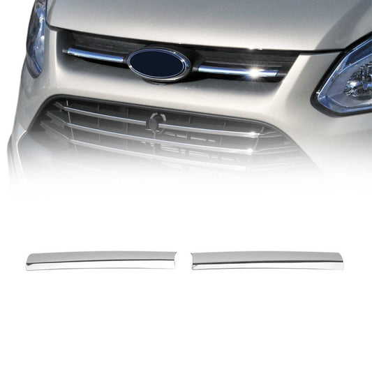 Grilă radiator Ford Transit Tourneo Custom 2013-2018 cromată, 2 benzi