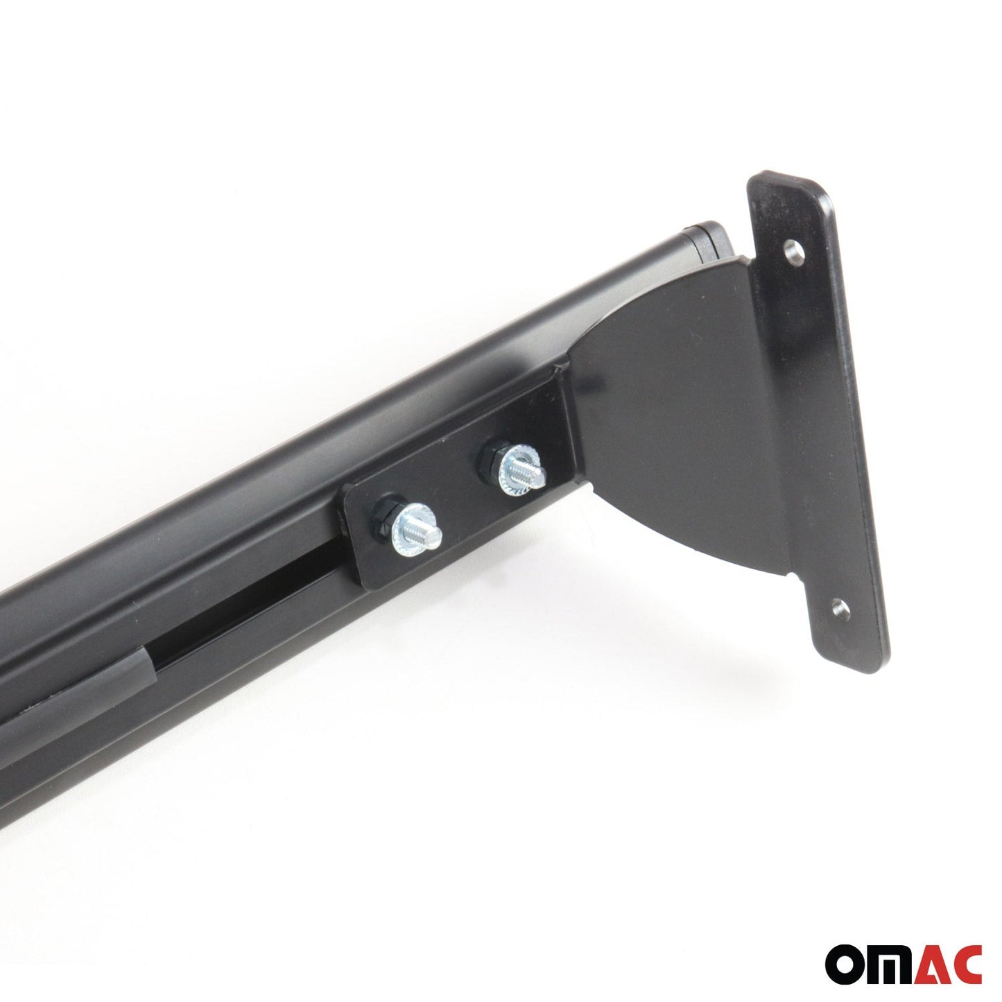 Dachträger Grundtäger für Jeep Compass 2017-2025 75kg Aluminium Schwarz 2 tlg