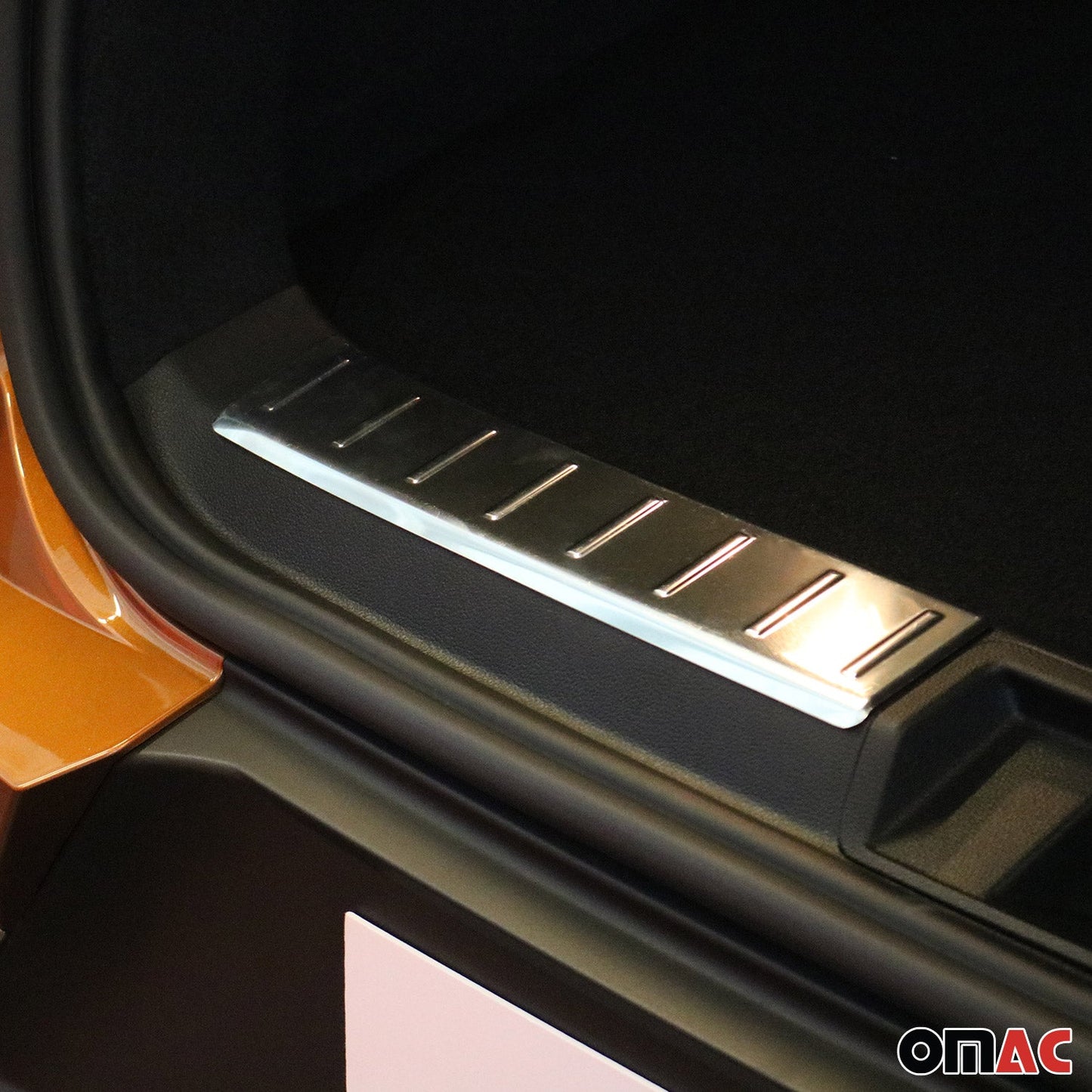 Protecție prag bară de protecție interioară pentru Renault Captur 2019-2025, oțel inoxidabil, set 2 piese