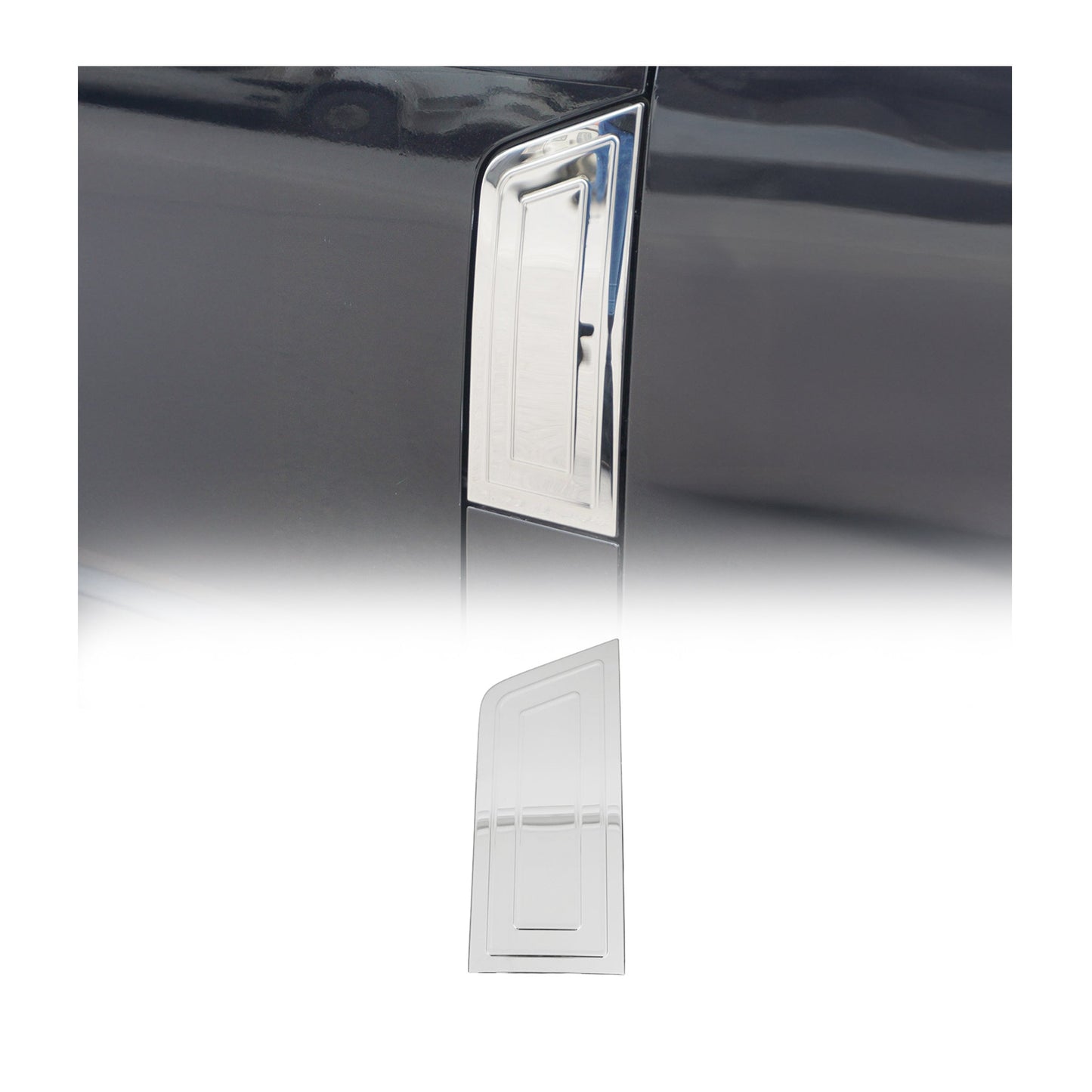 Tankdeckel Blende Tankverschluss für VW Transporter T5 2003-2015 Edelstahl Chrom