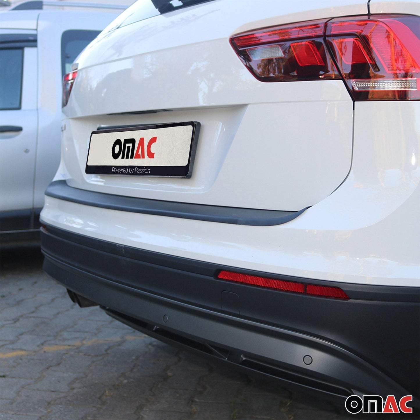 Ladekantenschutz für VW Tiguan II / Allspace 2016-2024 Stoßstange Matt ABS