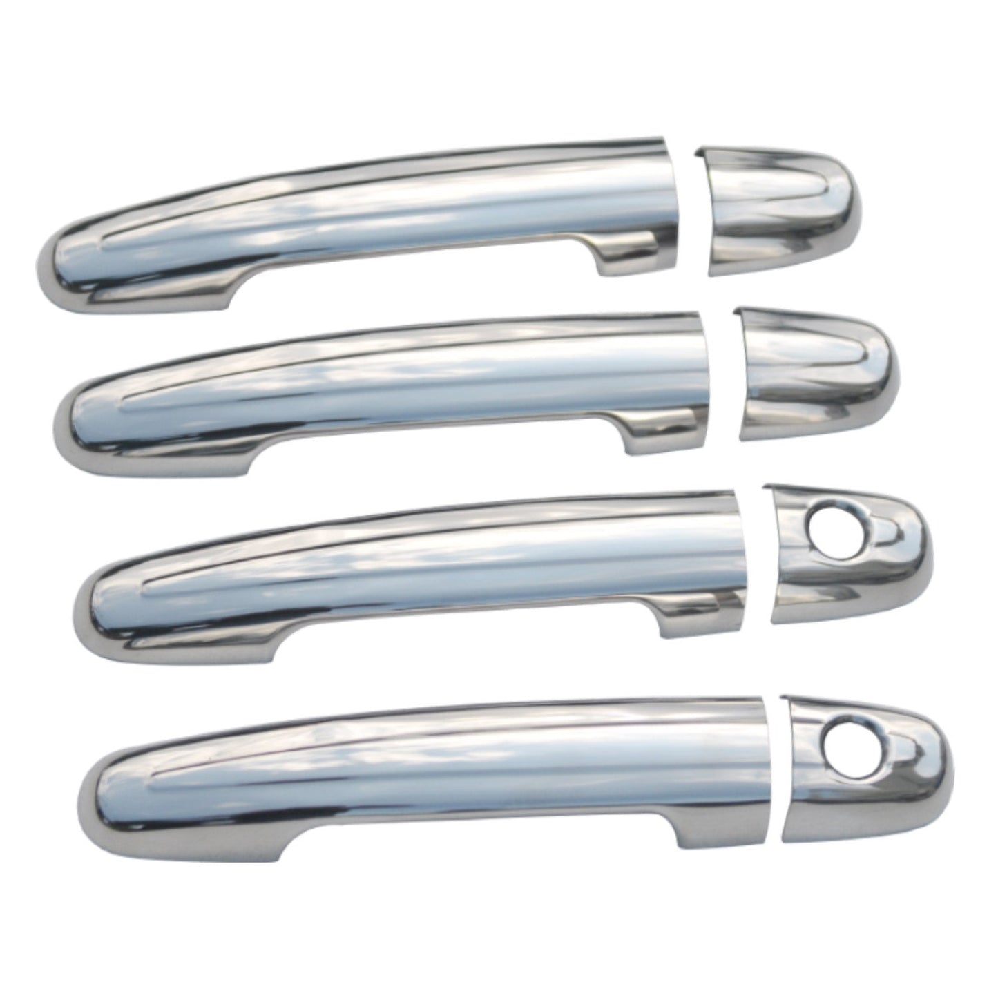 Türgriff Blende Chrom für Toyota Hilux 2005-2015 4-Tür Edelstahl 8x