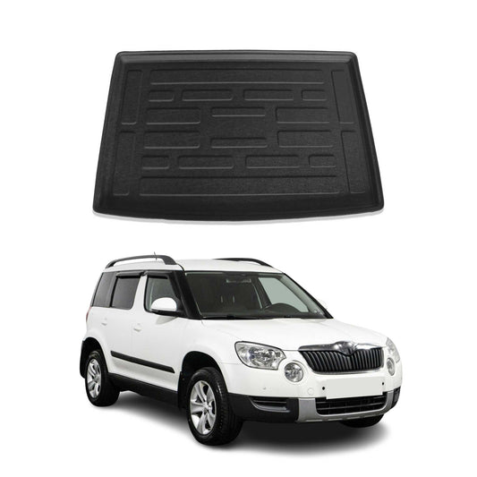 Protecție portbagaj/cargo pentru Skoda Yeti 2010-2013, cauciuc TPE, negru