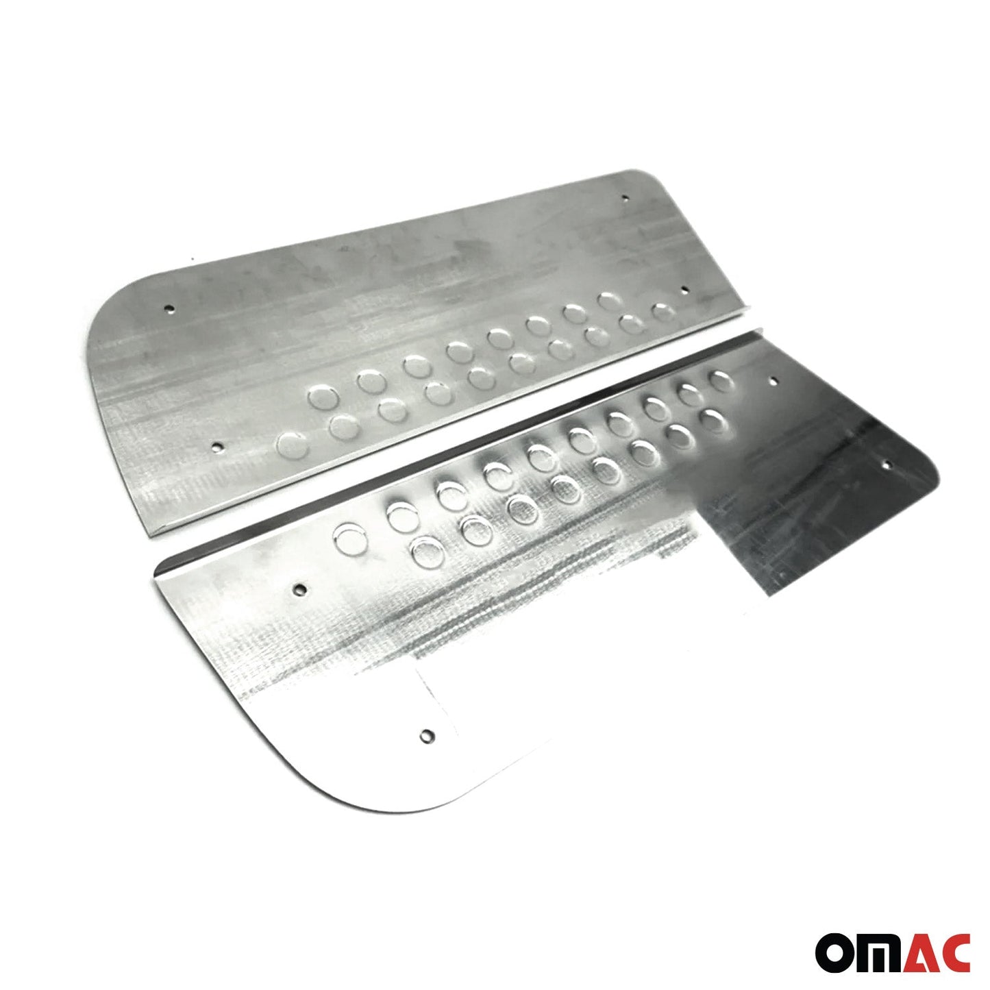 Ornamente cromate prag ușă pentru VW Crafter 2006-2017, argintii, set 2 piese