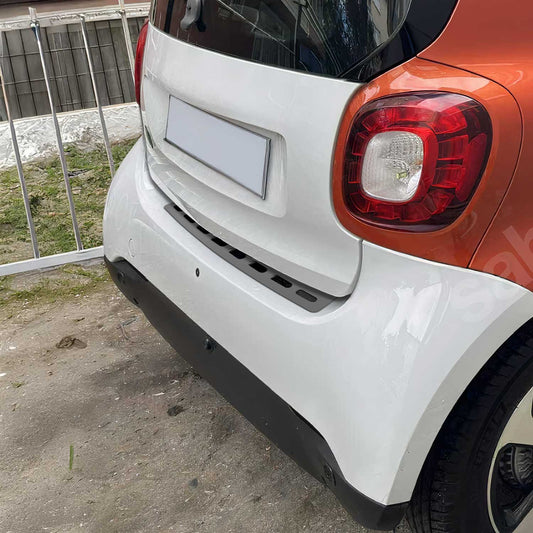Apărătoare prag/bară de protecție pentru Smart ForTwo 453 2014-2025, crom închis