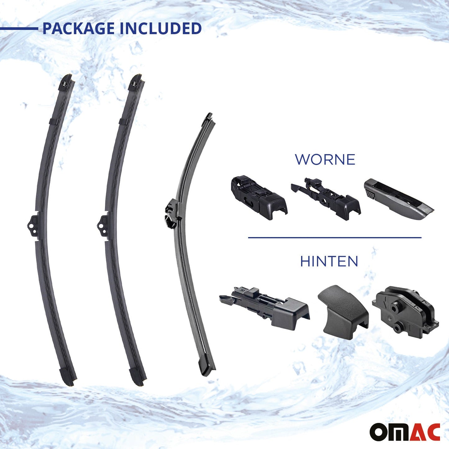 SWF Scheibenwischer Wischblatt satz für BMW 1er E81 E87 2004-2012