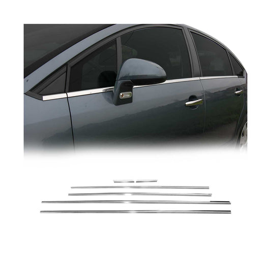 Fensterleisten Zierleisten für Citroen C5 2008-2017 Stufenheck Edelstahl 6tlg