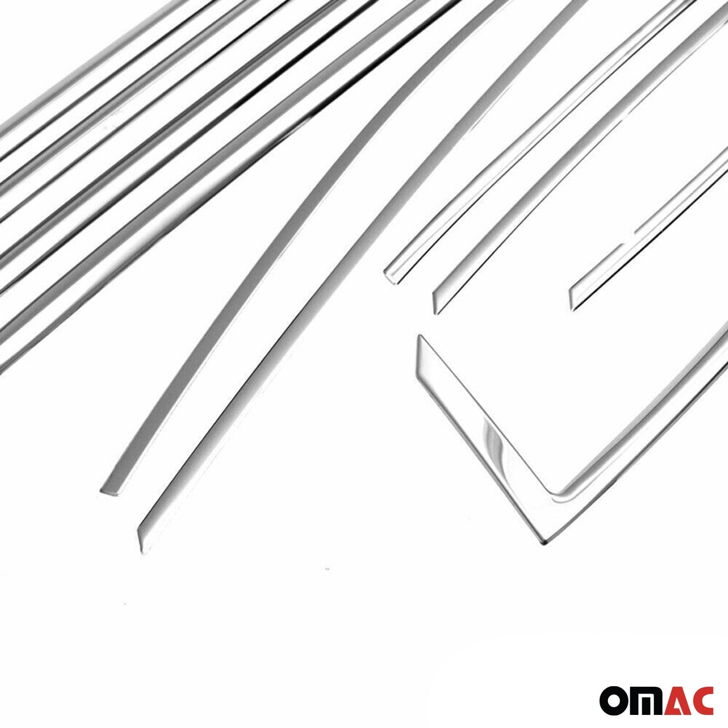 Fensterleisten Zierleisten für Opel Astra K Schrägheck Edelstahl Chrom 16tlg