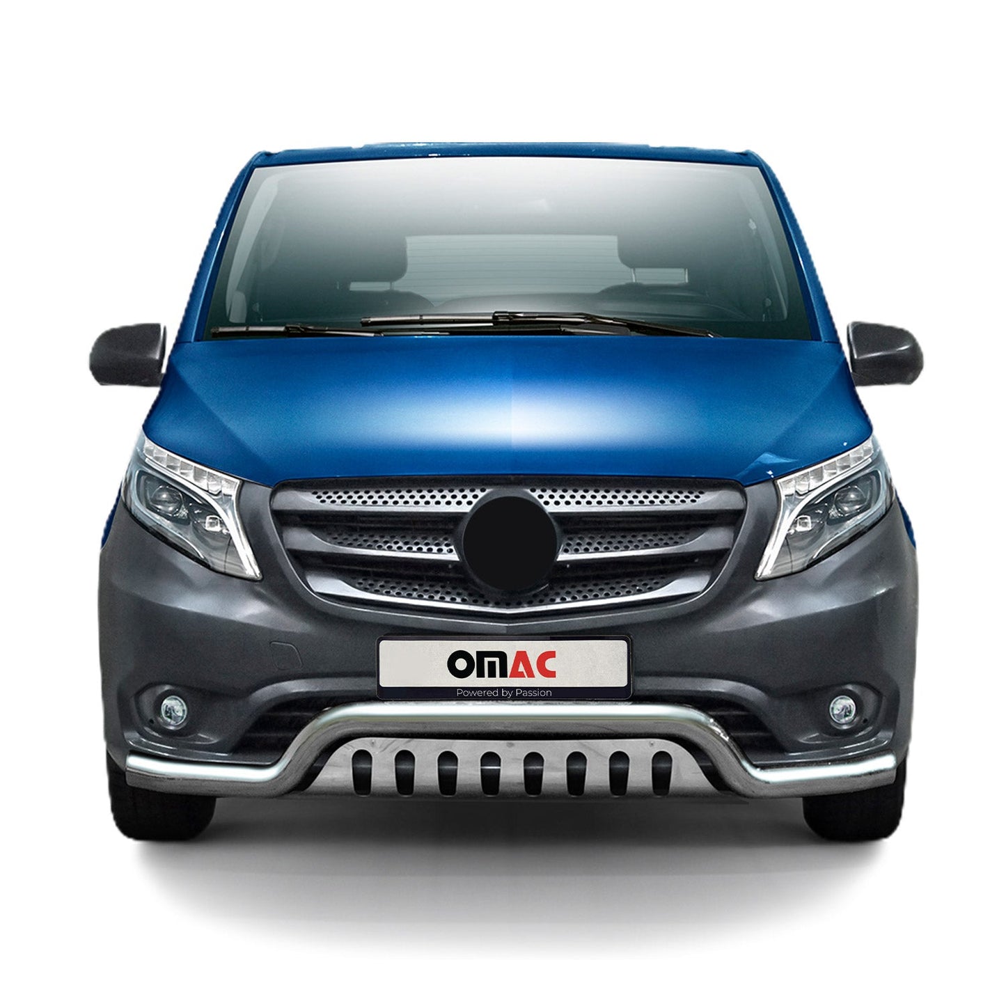 Edelstahl Rammschutz Frontschutzbügel für Mercedes Vito W447 2014-2025 ABE