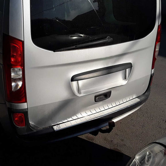 Protecție prag/bară de protecție pentru Renault Kangoo 2012-2021, oțel inoxidabil, argintiu