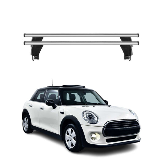 Menabo Dachträger für Mini One Cooper F56 2014-2018 Pre-FL 3tür 50kg Grau Alu 2x