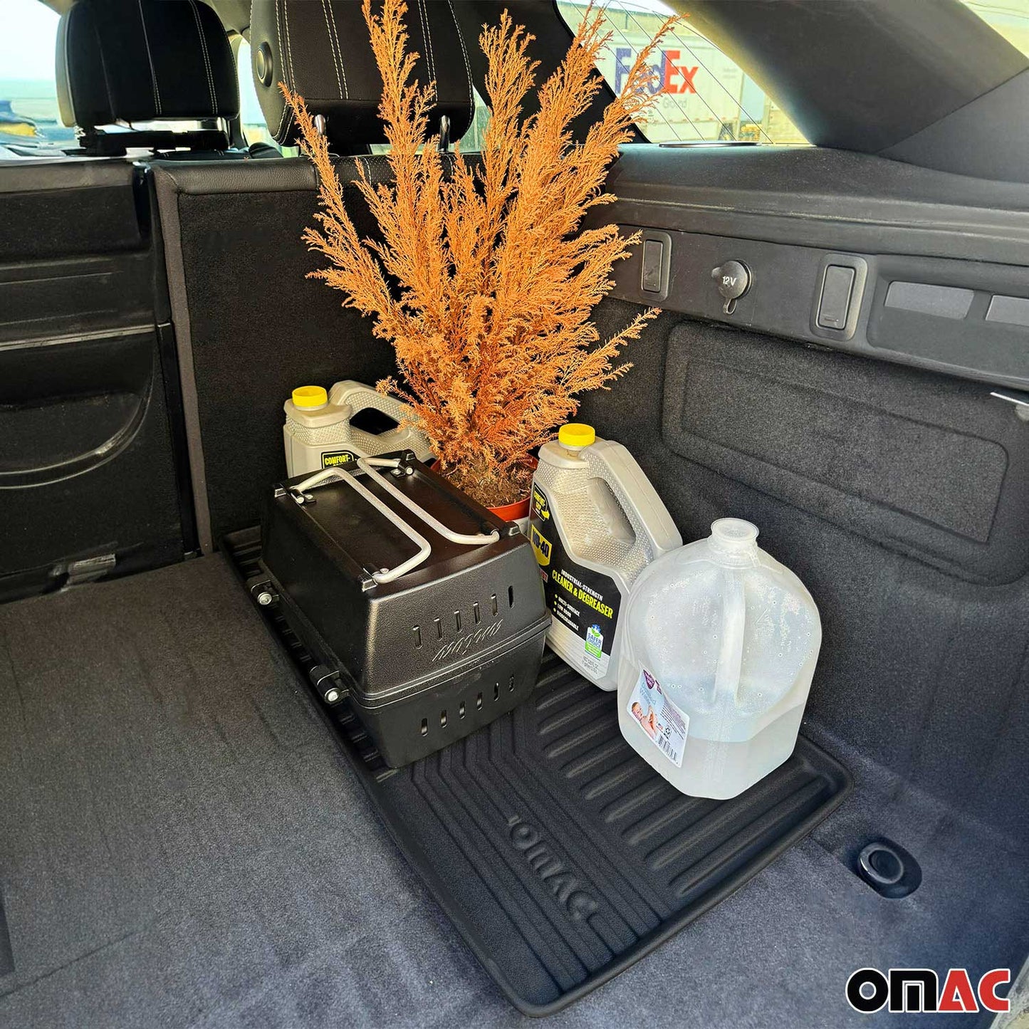 Protecție/tavă portbagaj cauciuc, multifuncțională, universală, 78 x 38 cm