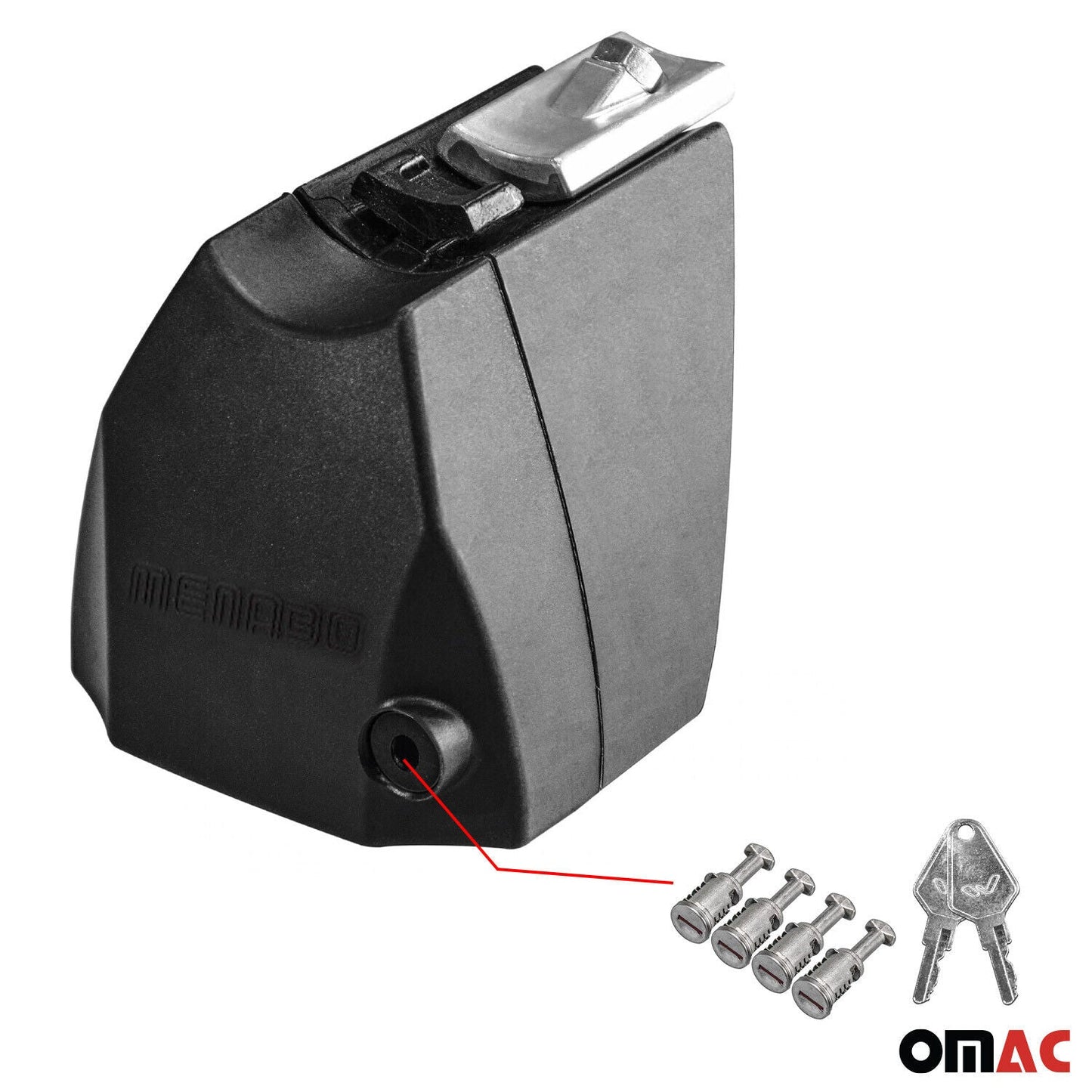 Schloss Satz Für Menabo Tiger Delta Avia Professional Dachträger Schlösser Set