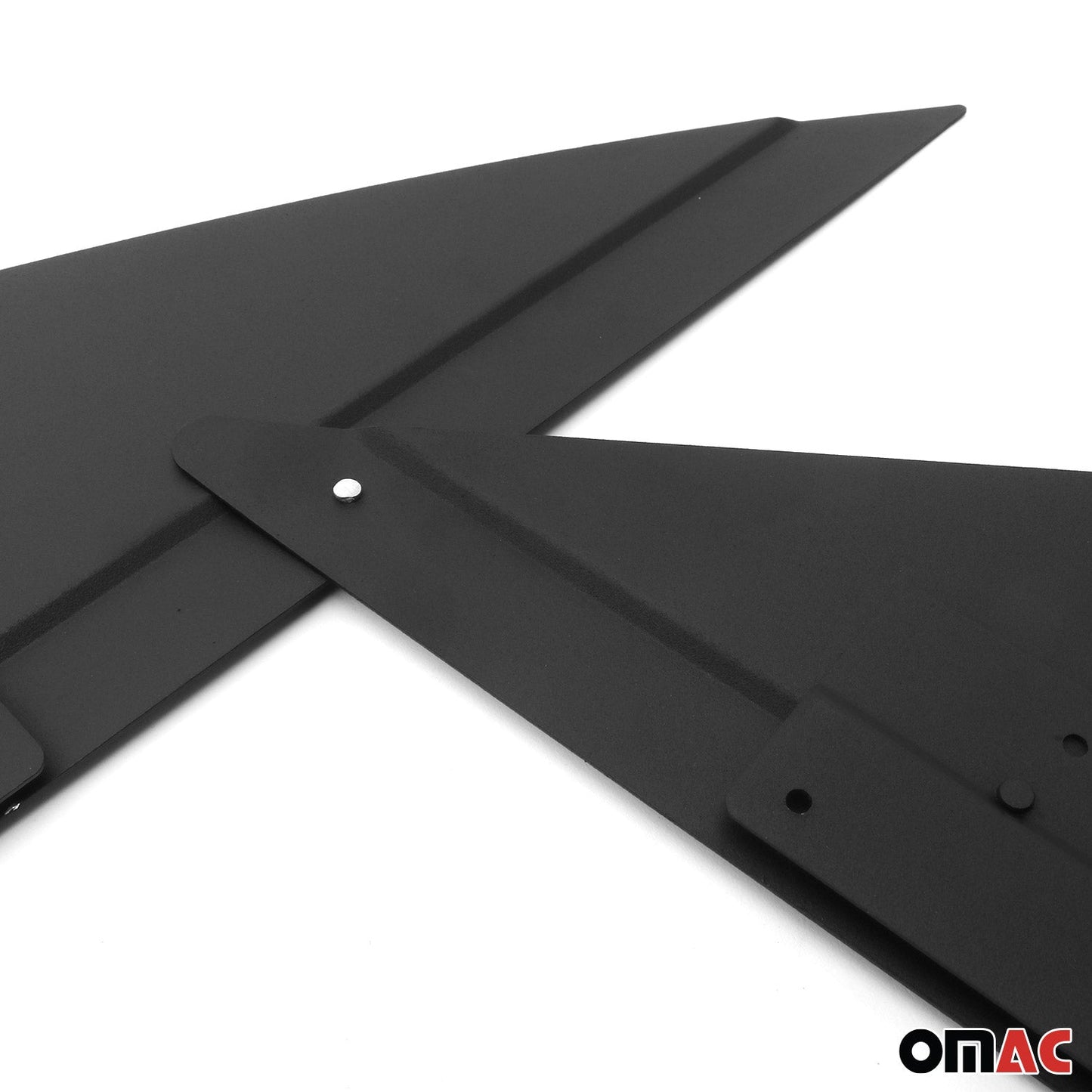 Lüftungsgitter Be & Entlüftung für Fiat Doblo 2010-2021 Aluminium Schwarz 2tlg