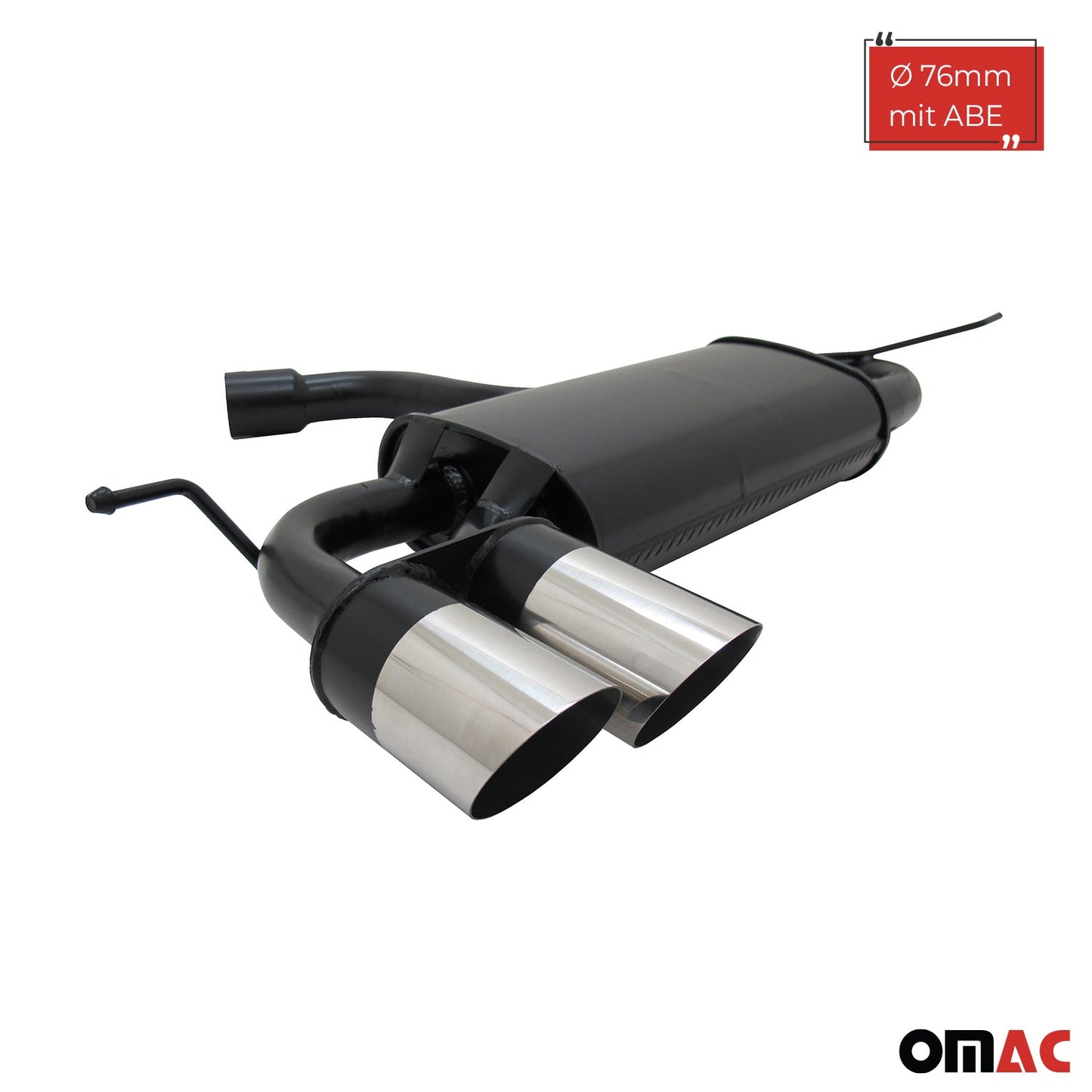 Novus Sportauspuff 2.0TSI für Audi A3 8P / VW Golf 5 GTi / VW Scirocco mit ABE