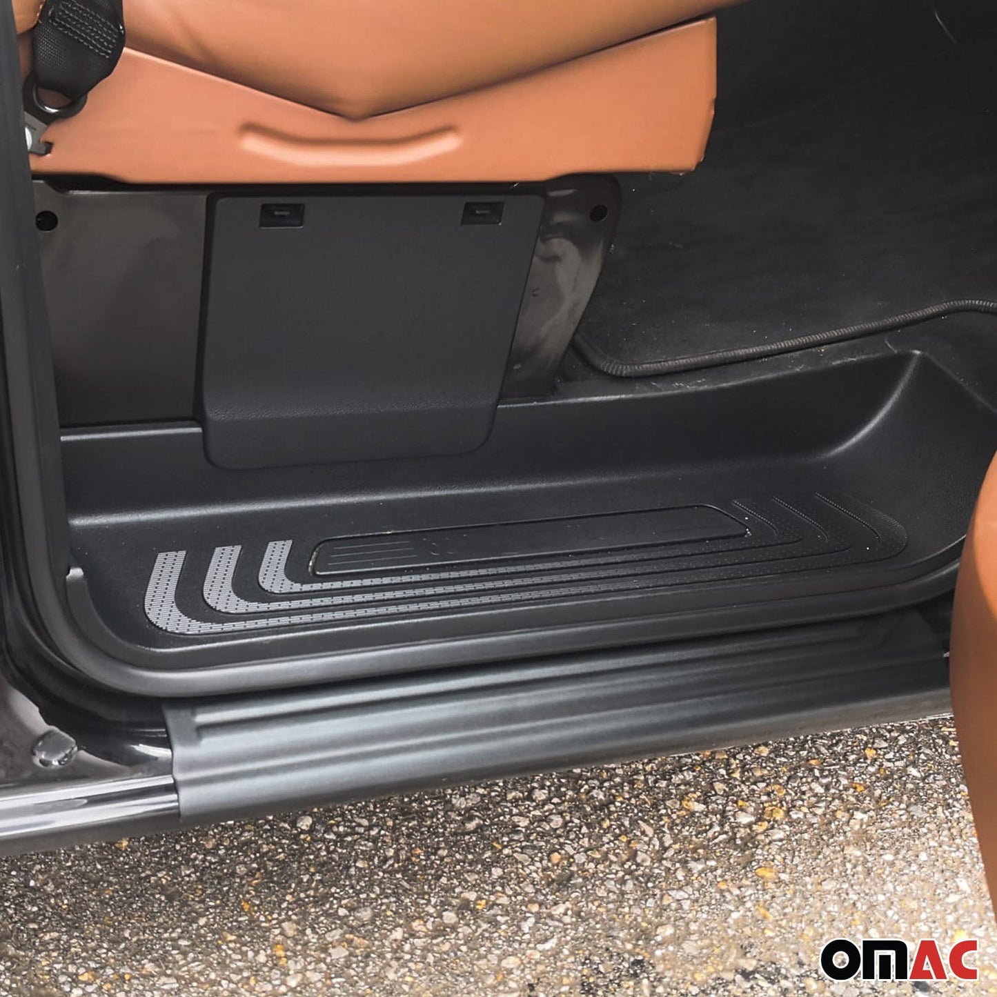 Einstiegsleisten Türschweller für Mercedes Vito W447 2014-2025 ABS Schwarz 2tlg