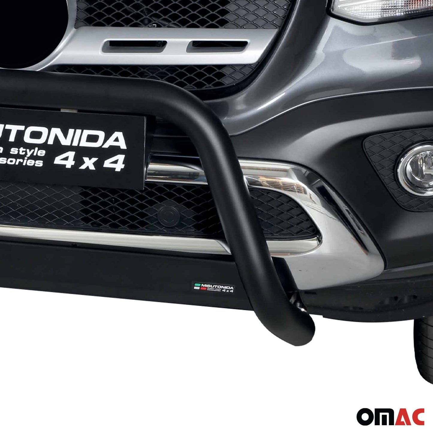 Frontbügel Frontschutzbügel für Mercedes X Klasse 2017-2020 ø63mm Stahl Schwarz