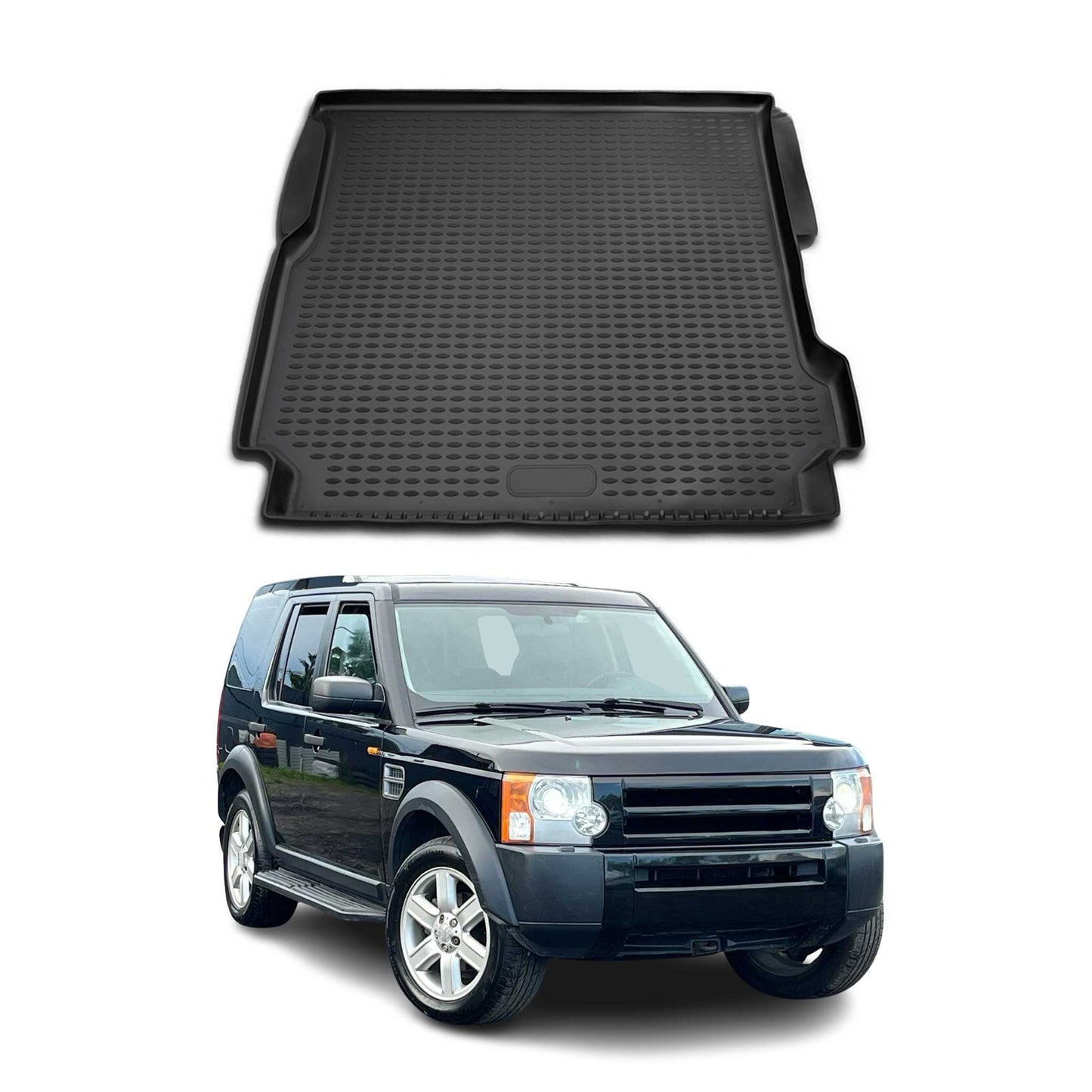Kofferraummatte Kofferraumwanne für Land Rover Discovery 2004-2021 Gummi TPE