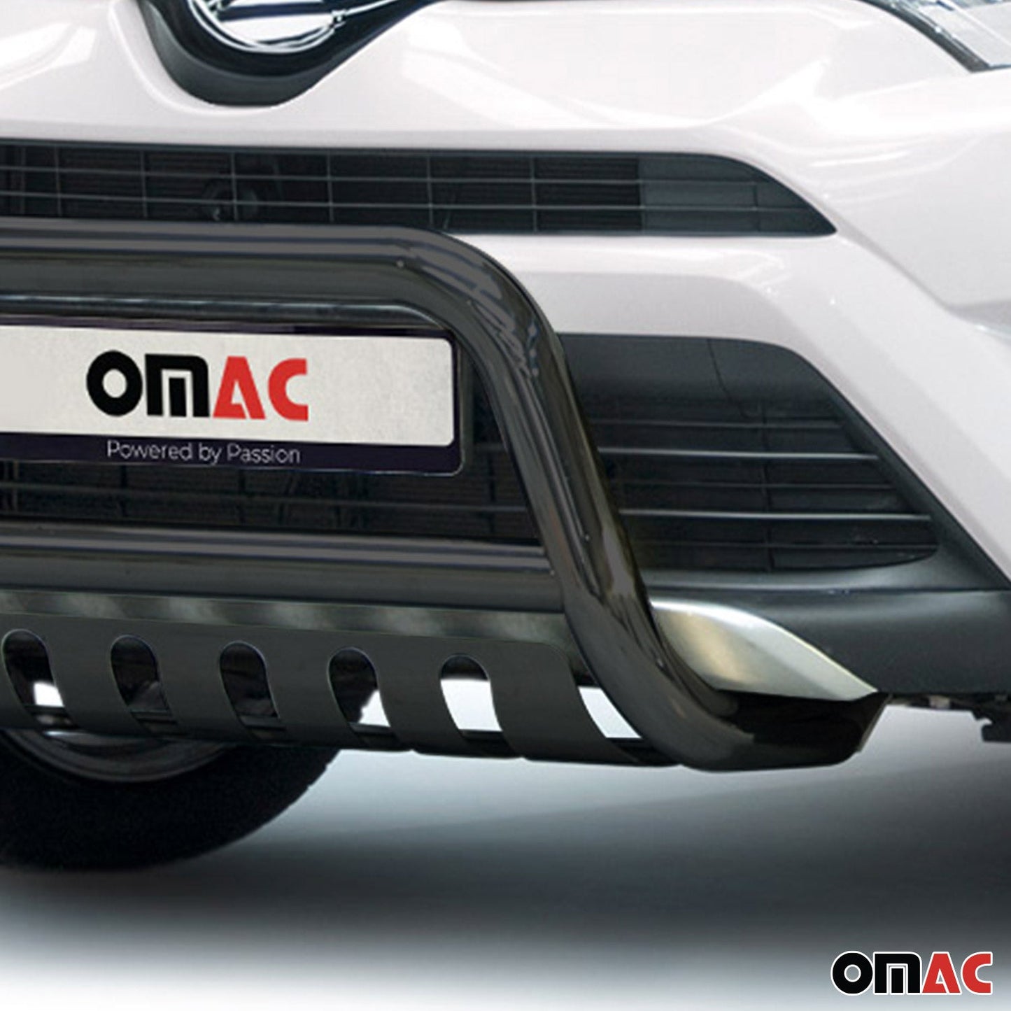 Bară de protecție față pentru Toyota RAV4 2016-2025, oțel inoxidabil cu ABE (omologare de tip germană), neagră