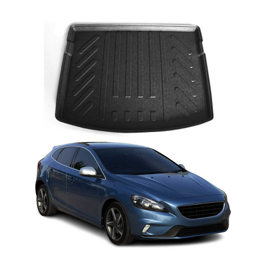 Protecție portbagaj/căptușeală pentru bagaje Volvo V40 2012-2016, cauciuc TPE, negru