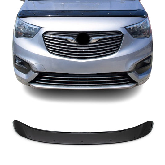 Motorhaube Deflektor Insektenschutz für Citroen Berlingo 2019-2025 Dunkel